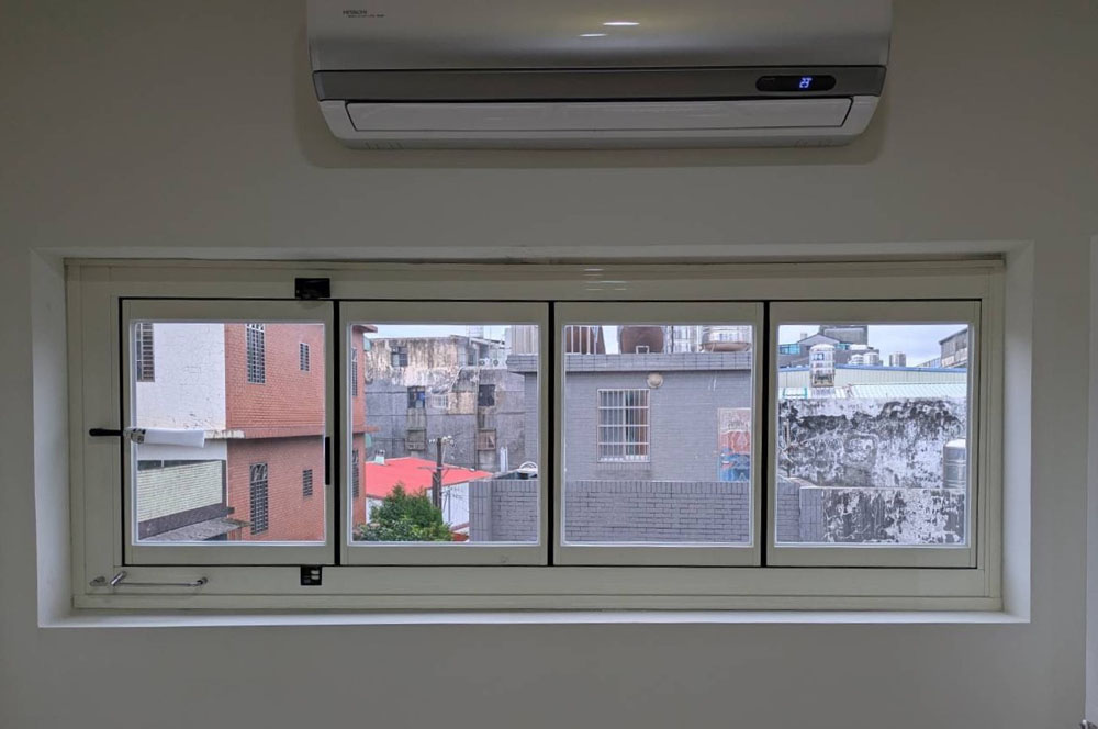 中壢平鎮4片開景陽台窗