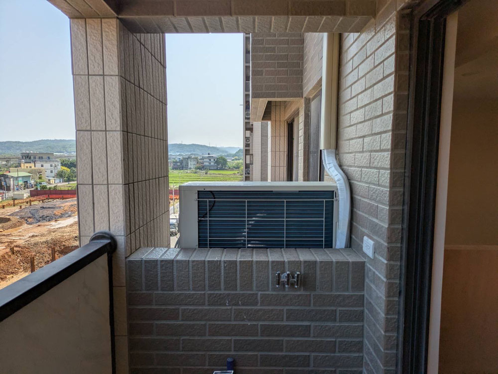 桃園南崁開景陽台窗