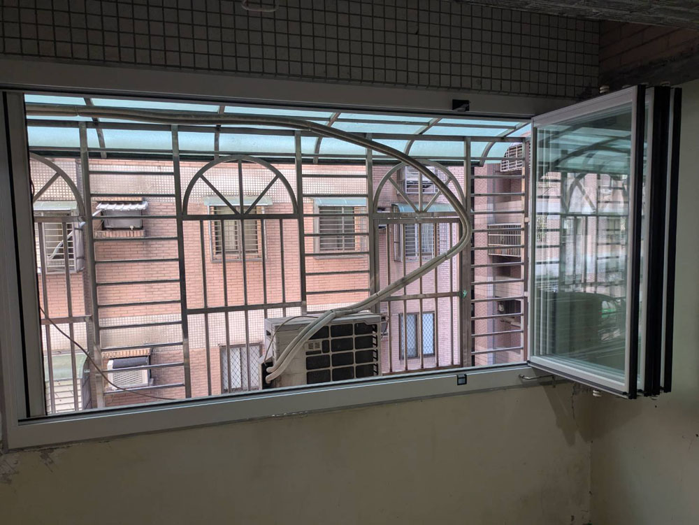 土城裕民路4片開景陽台窗