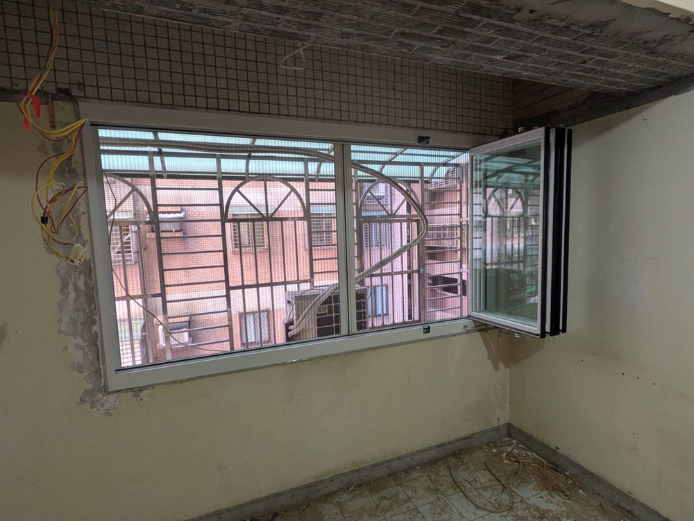 土城裕民路4片開景陽台窗