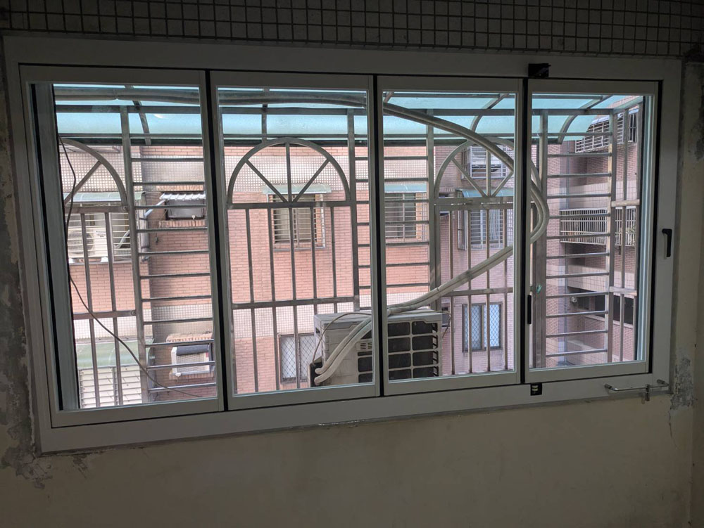 土城裕民路4片開景陽台窗