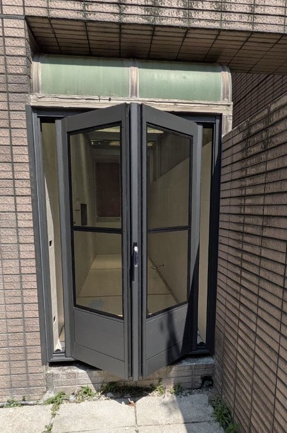 木柵漳新街日系摺疊門2片折疊門
