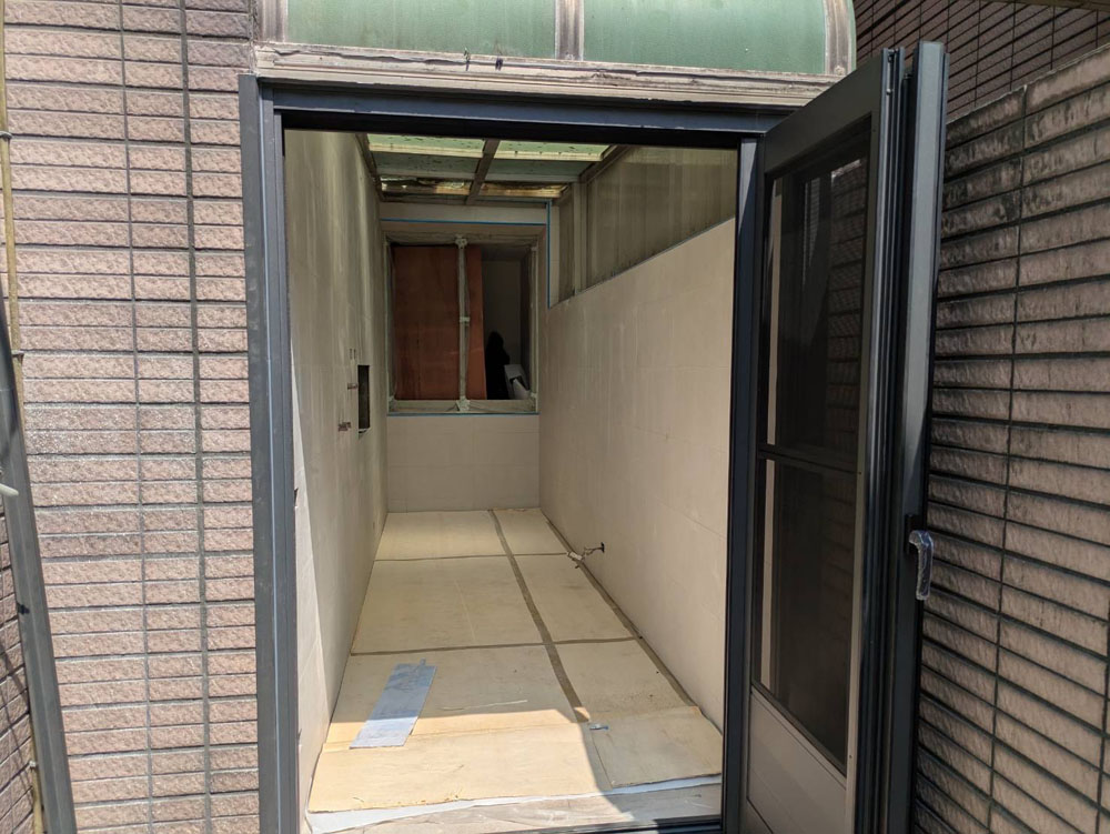 木柵漳新街日系摺疊門2片折疊門