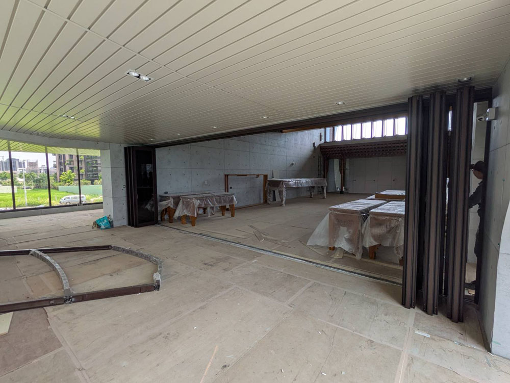 台中林氏宗祠10片折疊無障礙下支