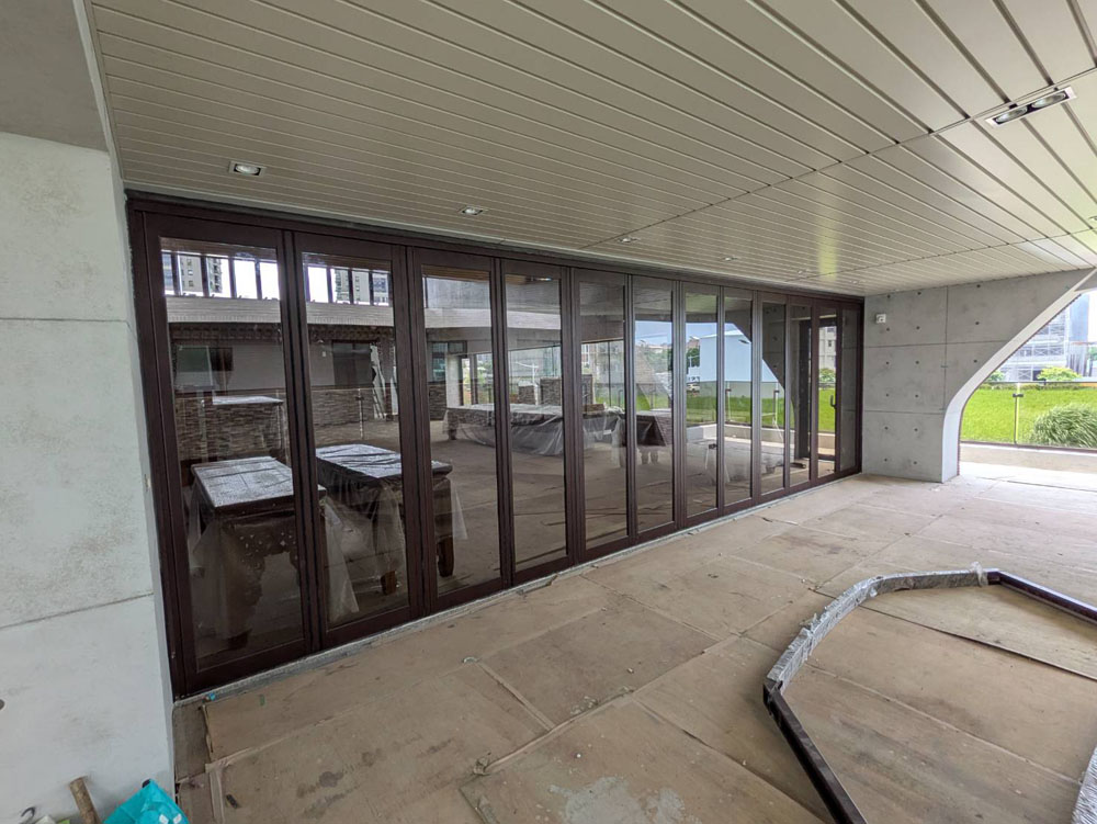 台中林氏宗祠10片折疊無障礙下支