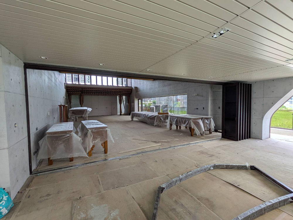 台中林氏宗祠10片折疊無障礙下支