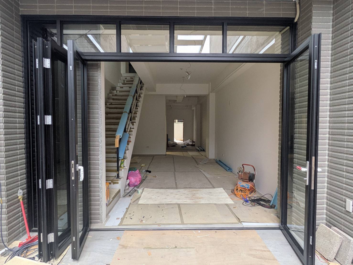 桃園平鎮KS78 3+1折疊門