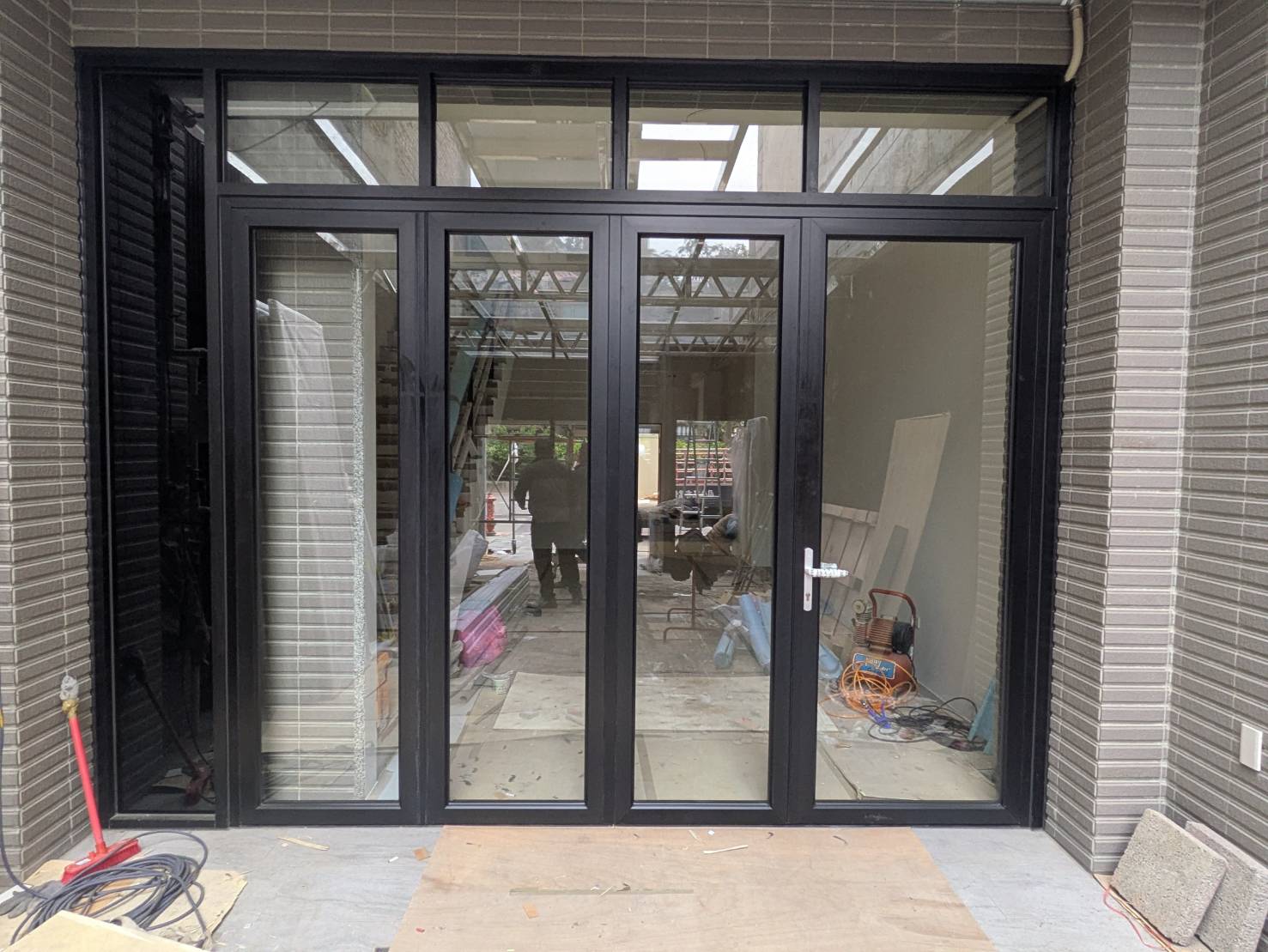 桃園平鎮KS78 3+1折疊門