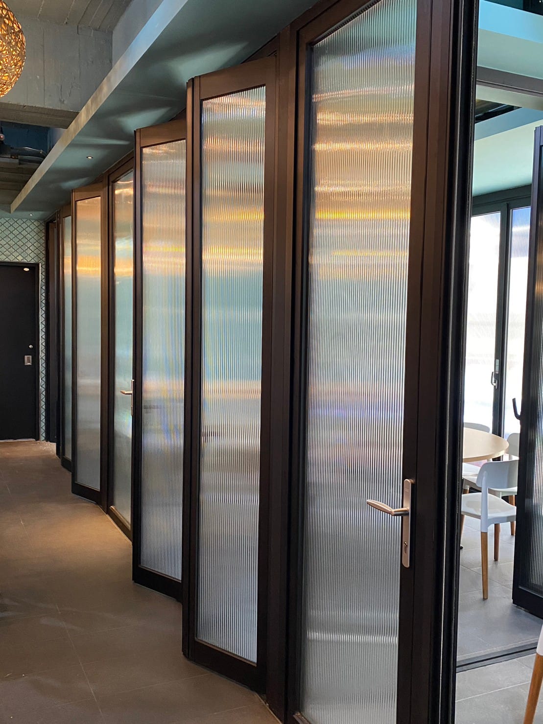 台北松江路KS50 4+1折疊門