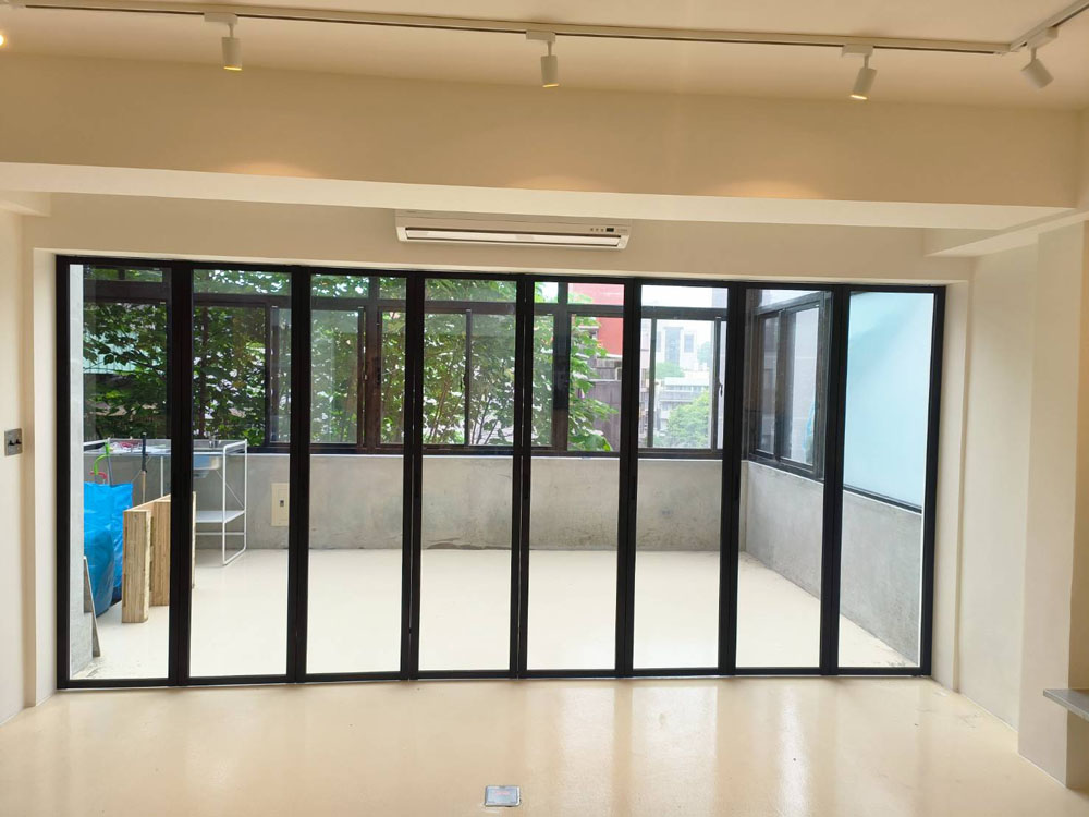 台北市辛亥路8片折疊門