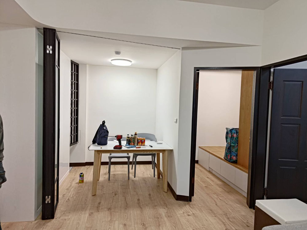 桃園華信五街4片折疊門