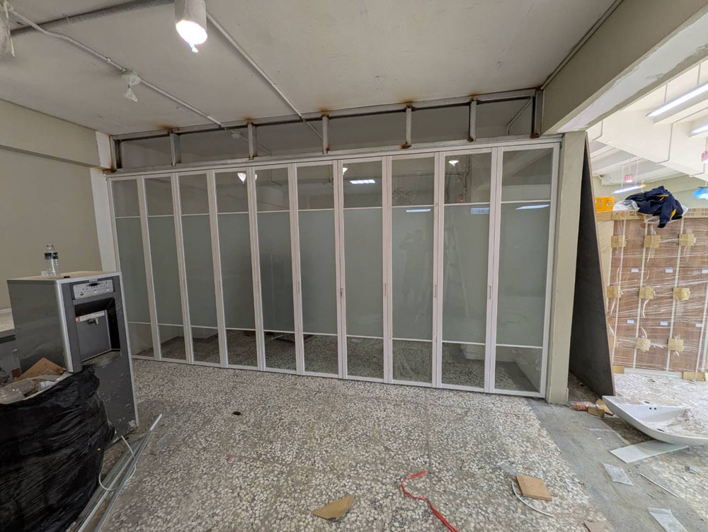 新竹10片折疊門