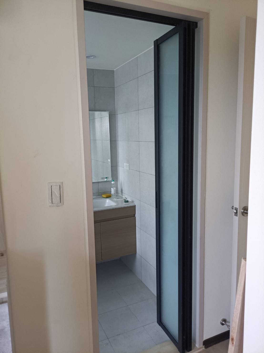 新竹竹北路2片折疊門