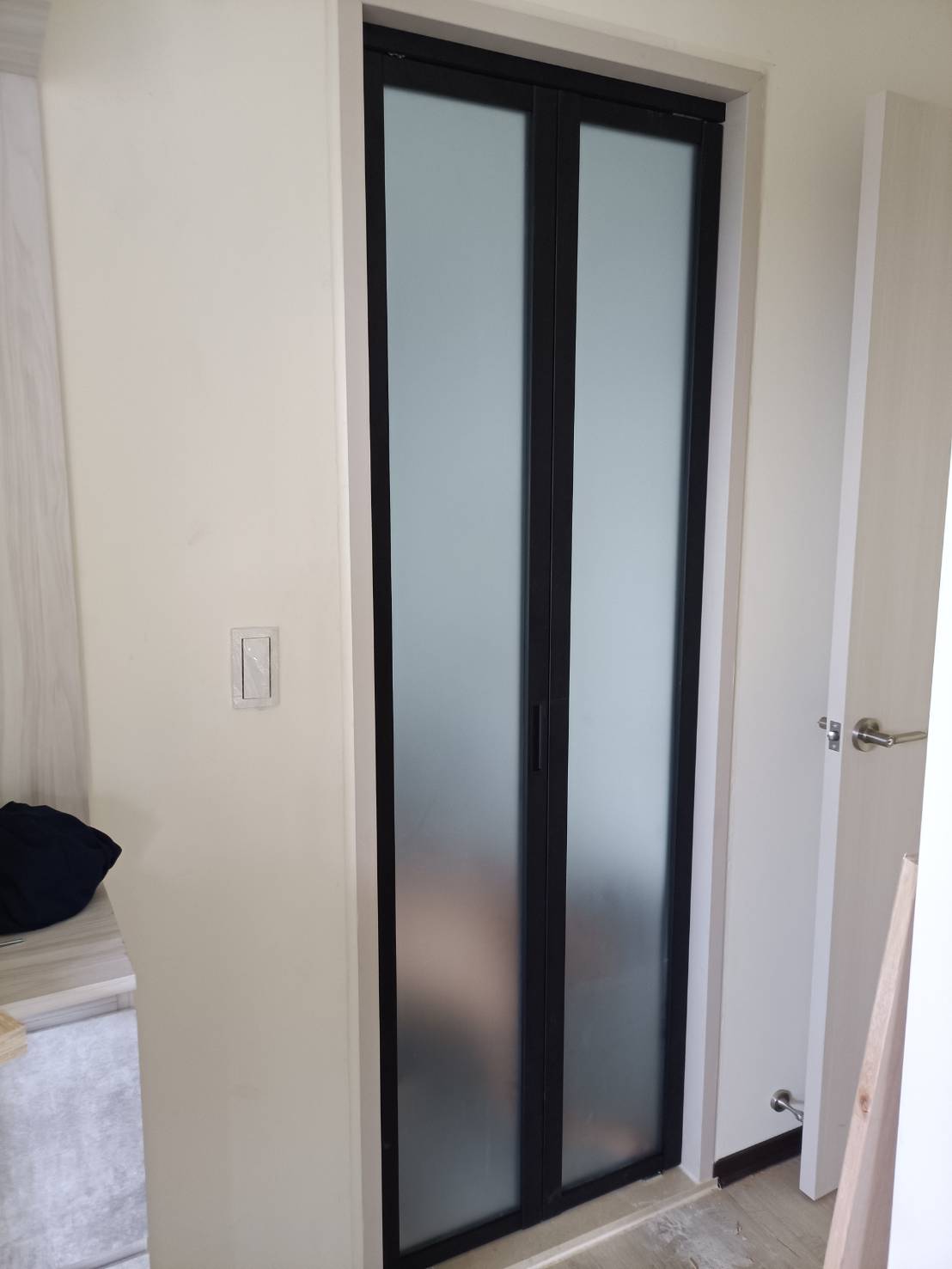 新竹竹北路2片折疊門