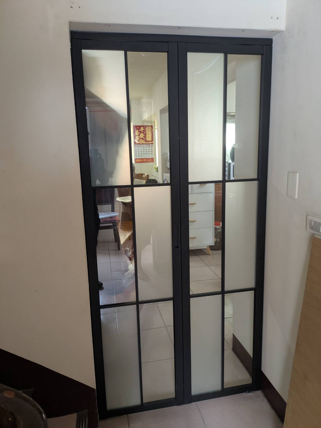 苗栗頭份2片折疊門